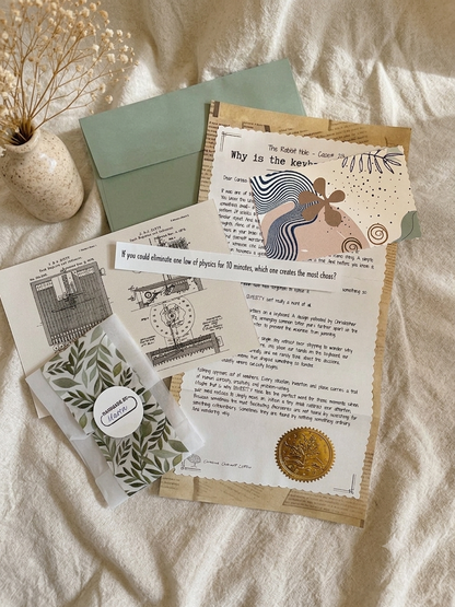 Monthly Curious Cabinet Letters Club